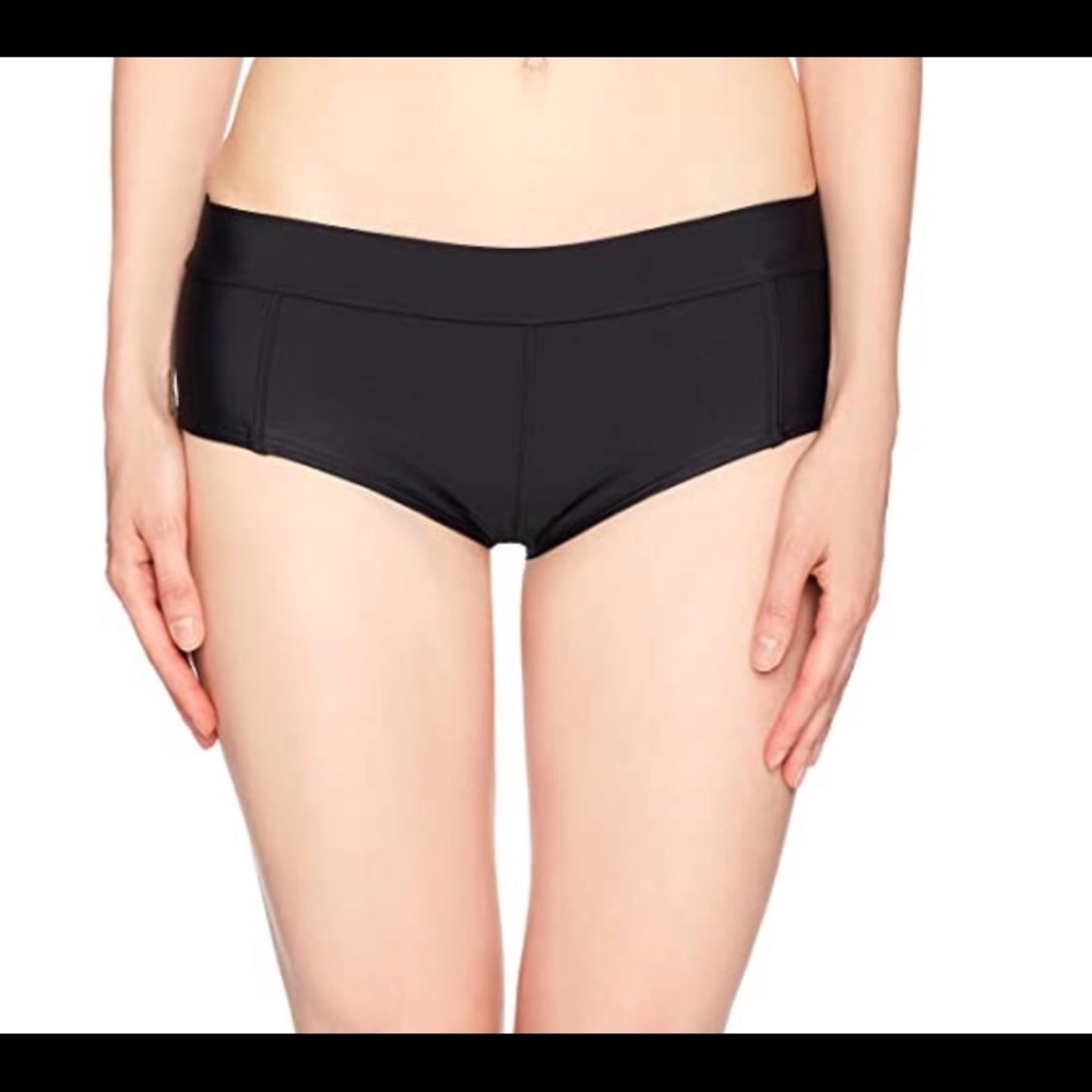Volcom Simply Solid Boy Cut Bikini Bottom